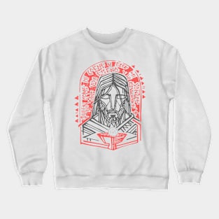 Jesus Christ Face and Eucharist symbol Crewneck Sweatshirt